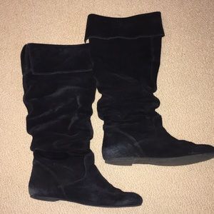 Women’s GIANNI BINI black suede boots